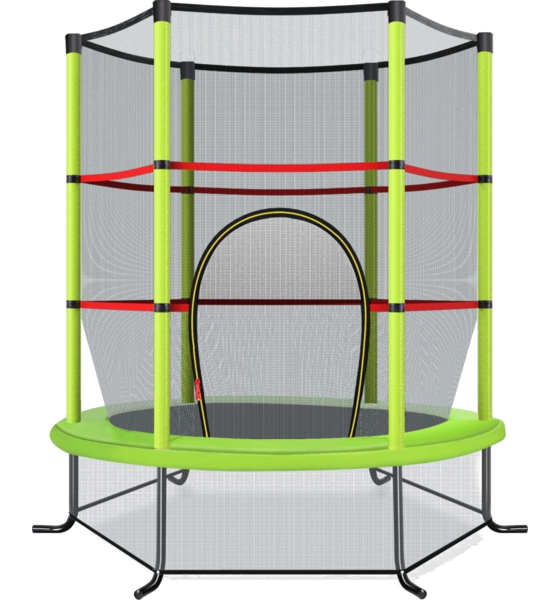 950444101101 NORTHIX Ø140cm Garden Trampoline With Safety Net Trampoline Can Hold Up To 135kg For Children Aged 3 And Ove  Standard Detail