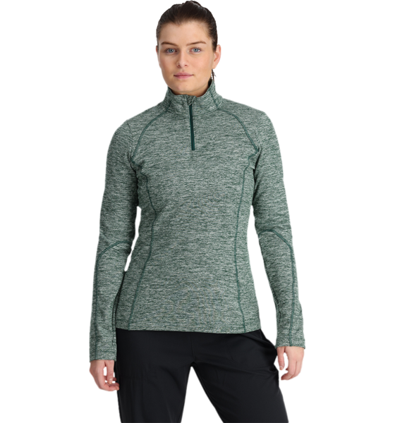 942762101101 SPYDER 1/2 Zip Sweatshirt Accord Swt  Model01 Detail
