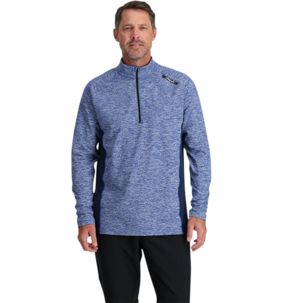 943838101101 SPYDER 1/2 Zip Sweatshirt Accord Swt 943838101101 SPYDER 1/2 Zip Sweatshirt Accord Swt Model01 Detail