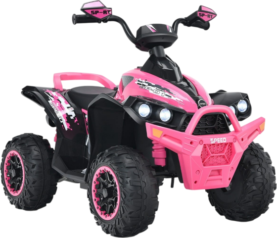 
NORTHIX, 
12v Kids Electric Quad Bike With Music  Led Lights, 
Detail 1

