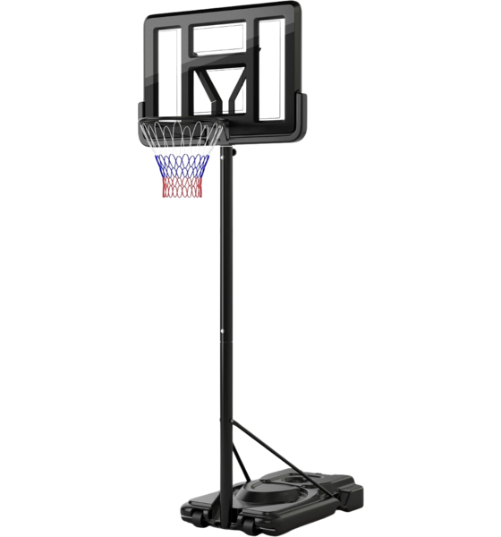 
NORTHIX, 
170-305cm Height Adjustable Basketball Stand Outdoor Basketball Hoop With Stand, 
Detail 1
