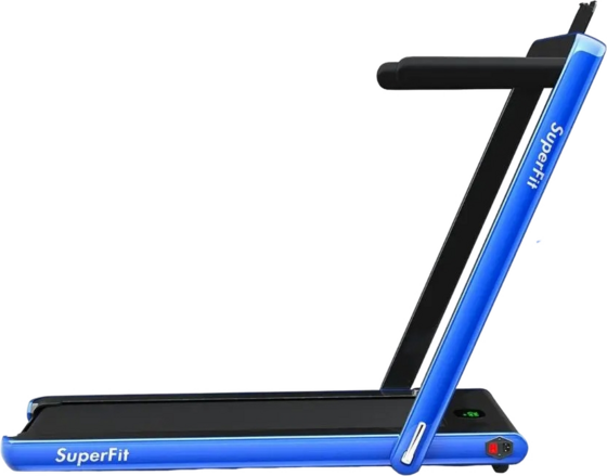 
NORTHIX, 
2 In 1 Folding Treadmill 2.25 Hp Portable Electric Treadmill Blue, 
Detail 1
