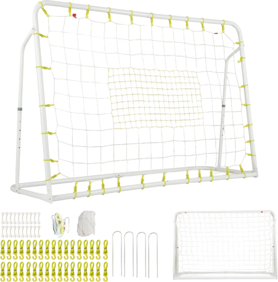 
B2X, 
2 In 1 Football Goal  Rebounder Football Goals 187 X 60 X 102-122.5 Cm Children's Football Goal Set, 
Detail 1
