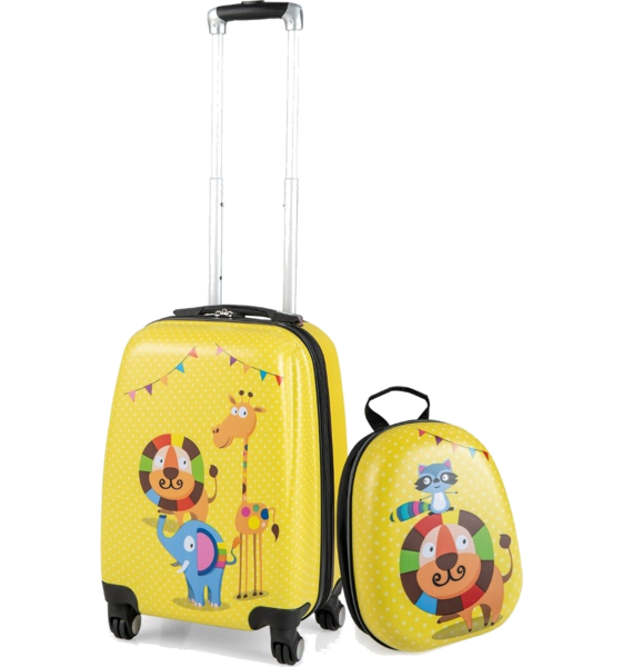 950510101101 NORTHIX 2 Piece Kids Luggage Set Hand Luggage And Backpack Set  Standard Detail