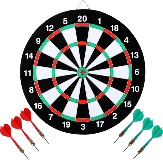 
NORTHIX, 
2-in-1 Dart Game Set With Nils Fun Feature, 
Detail 1
