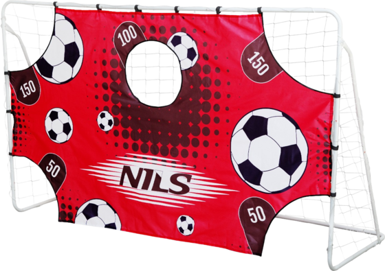 
NORTHIX, 
2-in-1 Soccer Goal With Net  Target Panel, 
Detail 1
