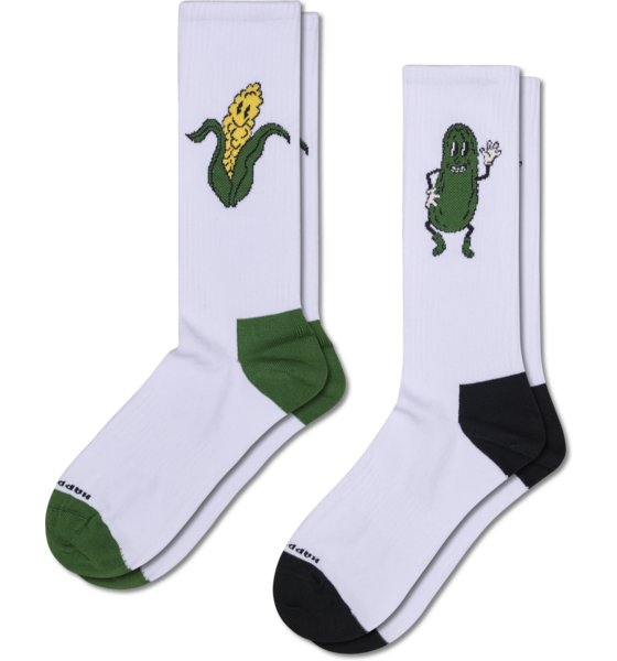 
HAPPY SOCKS, 
2-pack Corn Sneaker Socks, 
Detail 1
