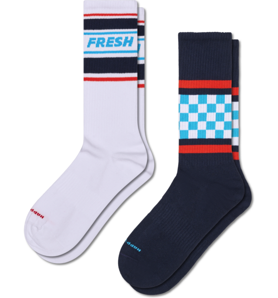 
HAPPY SOCKS, 
2-pack Fresh Sneaker Socks, 
Detail 1
