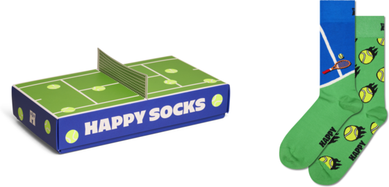 958565101101 HAPPY SOCKS 2-pack Tennis Socks Gift Set  Standard Detail