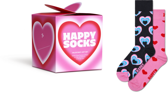 
HAPPY SOCKS, 
2-pack Valentine&rsquo;s Socks Gift Set, 
Detail 1
