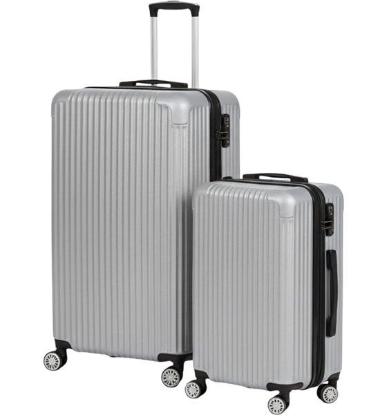 
NORTHIX, 
2-piece Hard-shell Luggage Set With 360 Wheels, 
Detail 1
