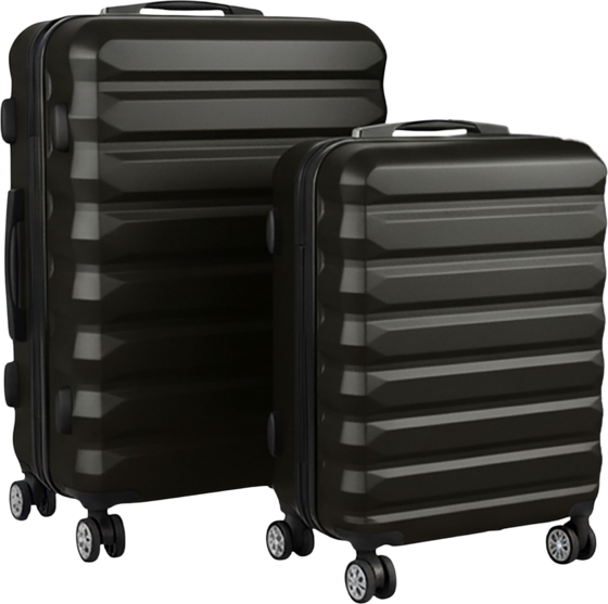
NORTHIX, 
2-piece Hard-shell Luggage Set With Wheels, 
Detail 1
