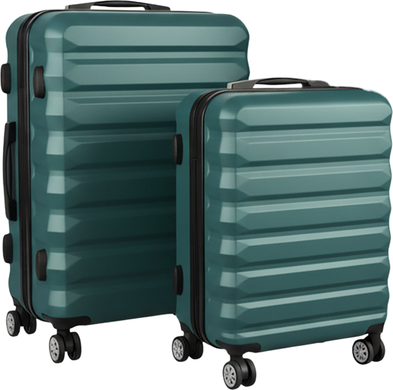 
NORTHIX, 
2-piece Hard-shell Luggage Set With Wheels, 
Detail 1
