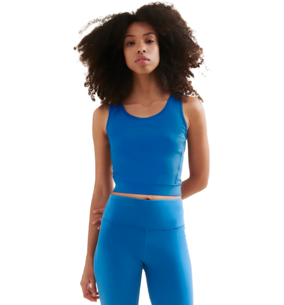 
WELLICIOUS, 
3/4 Crop Top - Shoreline Blue, 
Detail 1
