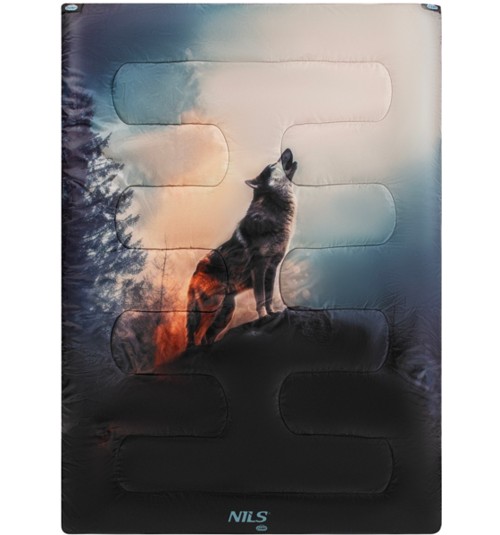 
NORTHIX, 
3-in-1 Double Sleeping Bag &ndash; Wolf Nils Camp, 
Detail 1
