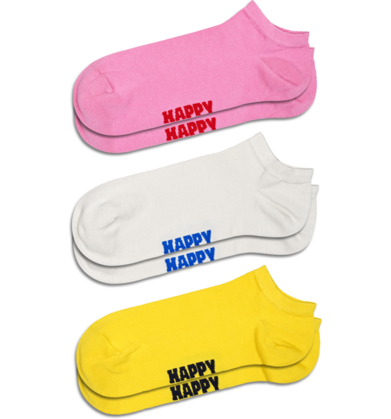 
HAPPY SOCKS, 
3-pack Solid Low Socks, 
Detail 1
