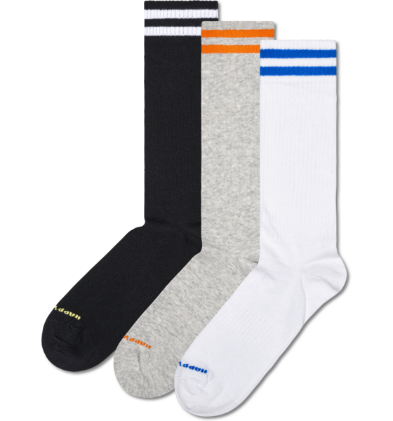 
HAPPY SOCKS, 
3-pack Solid Sneaker Socks, 
Detail 1
