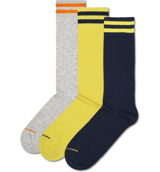 
HAPPY SOCKS, 
3-pack Solid Sneaker Socks, 
Detail 1
