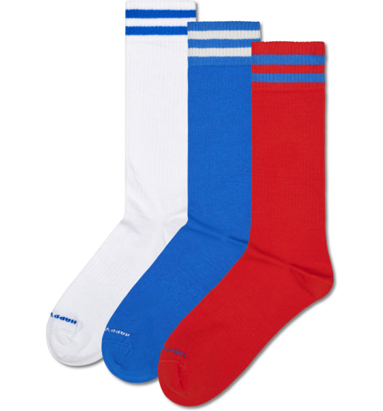 
HAPPY SOCKS, 
3-pack Solid Sneaker Socks, 
Detail 1
