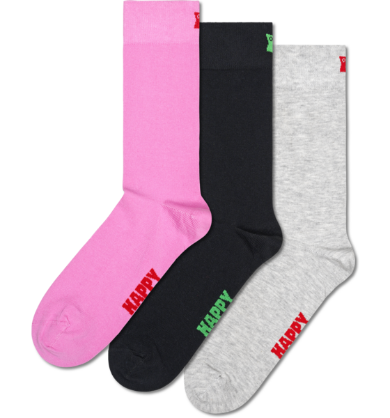 
HAPPY SOCKS, 
3-pack Solid Socks, 
Detail 1
