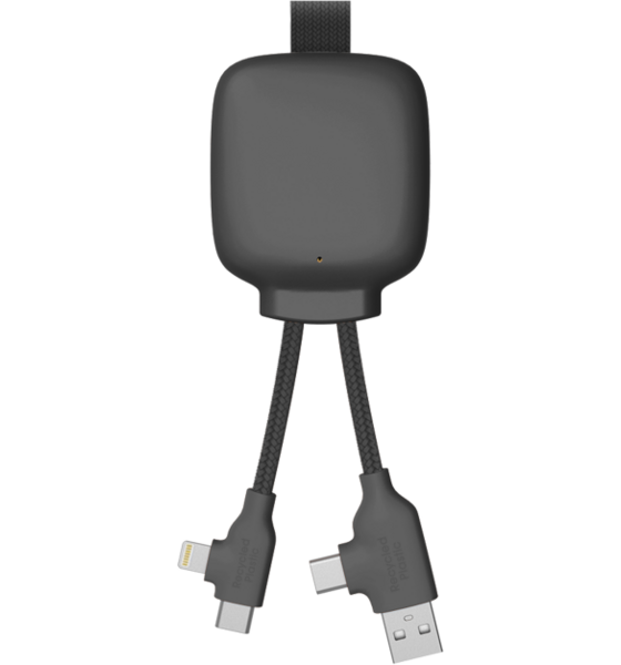 
XOOPAR, 
3000 Mah Powerbank I &Aring;tervunnen Plast - Gamma Lite Svart, 
Detail 1
