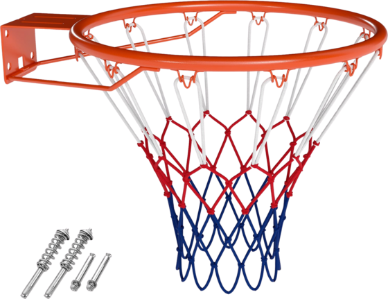 
NORTHIX, 
45cm Basketball Hoop With Net &ndash; Wall Mount, Weatherproof, 
Detail 1
