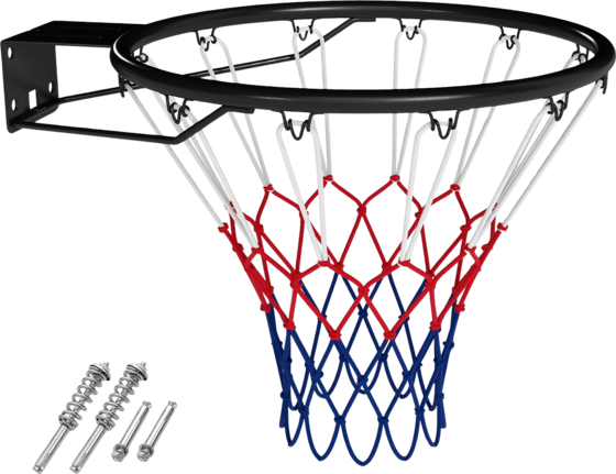 
NORTHIX, 
45cm Basketball Hoop With Weatherproof Net For Wall Mount, 
Detail 1
