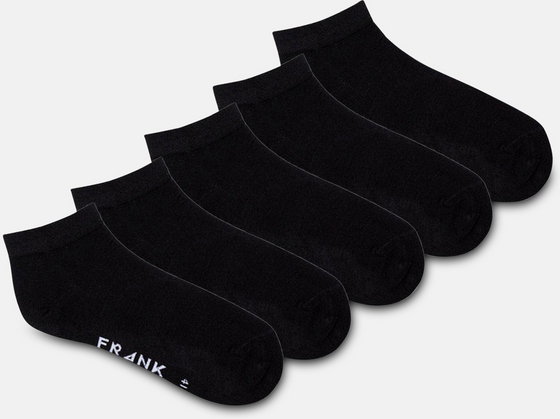 
FRANK DANDY, 
5-pack Bamboo Solid Ankle Socks, 
Detail 1
