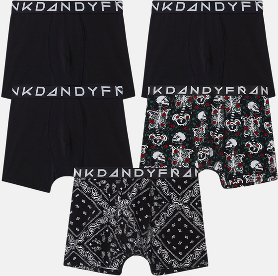 
FRANK DANDY, 
5-pack Bonefide Lover Boxers, 
Detail 1
