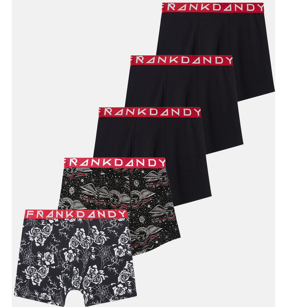 
FRANK DANDY, 
5-pack Heavy Petal Boxers, 
Detail 1

