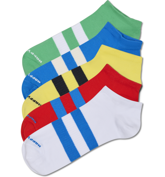 
HAPPY SOCKS, 
5-pack Solid Low Sneaker Socks, 
Detail 1
