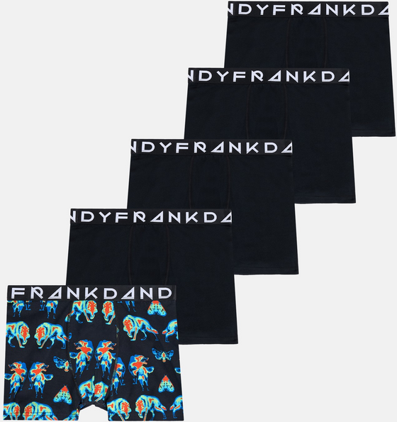 946159101101 FRANK DANDY 5-pack Wolfpack Boxers 946159101101 FRANK DANDY 5-pack Wolfpack Boxers Standard Detail