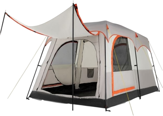 
NORTHIX, 
6-person Camping Tent With Divider  Rain Cover, 
Detail 1
