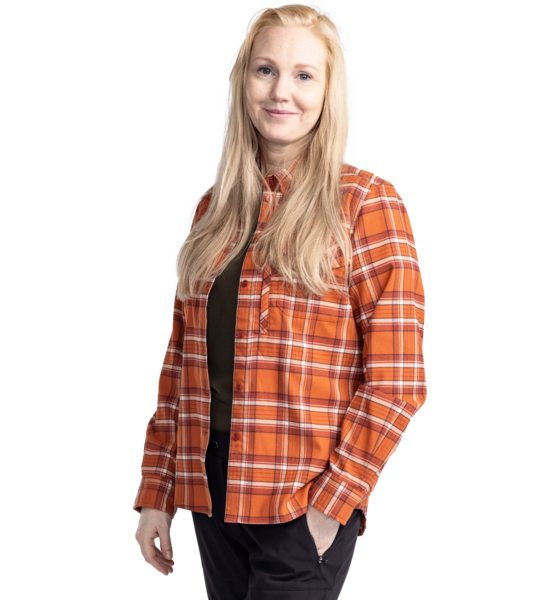 
PINEWOOD, 
Abiskohiking Flannel Shirt W, 
Detail 1
