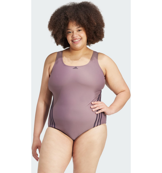 
ADIDAS, 
Adidas 3-stripes Swim Suit (plus Size), 
Detail 1
