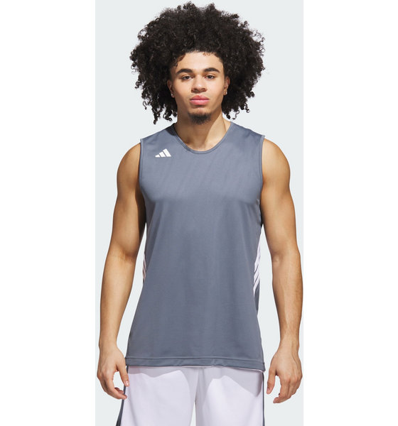 948969102101 ADIDAS Adidas 3g Speed Reversible Basketball Aeroready Jersey  Model01 Detail