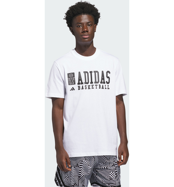 
ADIDAS, 
Adidas Adidas Basketball T-shirt Med Grafik, 
Detail 1
