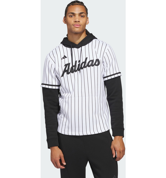 
ADIDAS, 
Adidas Adidas Dugout Pinstripe Tr&ouml;ja Med Huva, 
Detail 1
