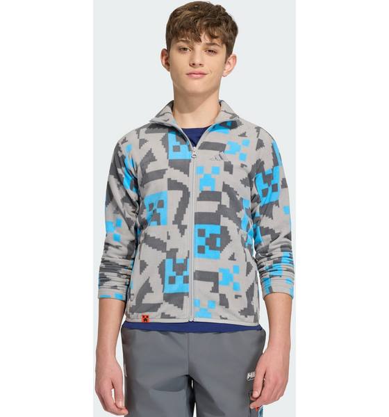 
ADIDAS, 
Adidas Adidas Minecraft Terrex Climawarm Fleecejacka Med Hel Dragkedja, 
Detail 1
