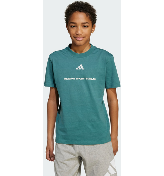 952919102101 ADIDAS Adidas Adidas Slogan Single Jersey T-shirt  Model01 Detail