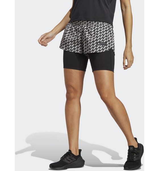 ADIDAS Adidas Adidas X Marimekko Run Icons 3 Bar Logo 2-in-1 Running Shorts  sivustolla 