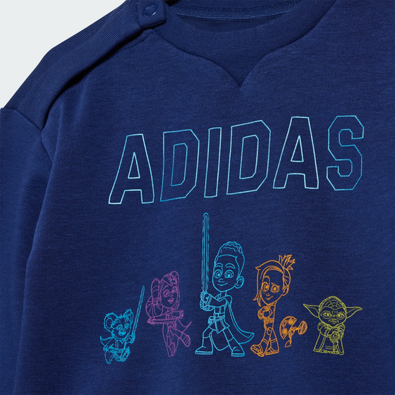 ADIDAS, Adidas Adidas X Star Wars Young Jedi Crewneck And Jogger Ställ