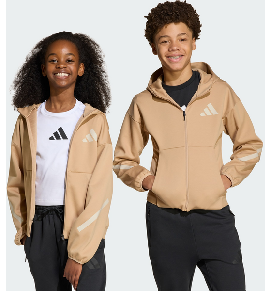 935136108101 ADIDAS Adidas Adidas Z.n.e. Full-zip Hooded Träningsjacka  Model01 Detail
