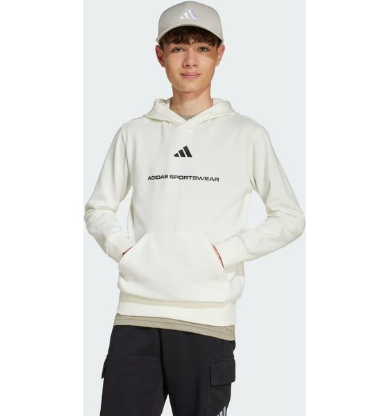 950058101101 ADIDAS Adidas Adidas-huvtröja I Fleece Med Slogan  Model01 Detail