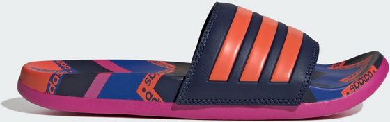 Adidas Adidas Adilette Comfort Sandals Sandaalit NIGHT INDIGO / SEMI SOLAR RED / ROYAL BLUE