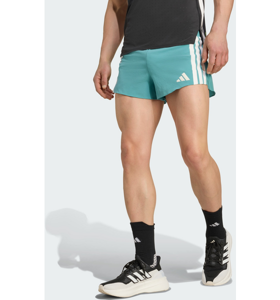 951394101106 ADIDAS Adidas Adizero Running Gel Pocket Shorts  Model01 Detail