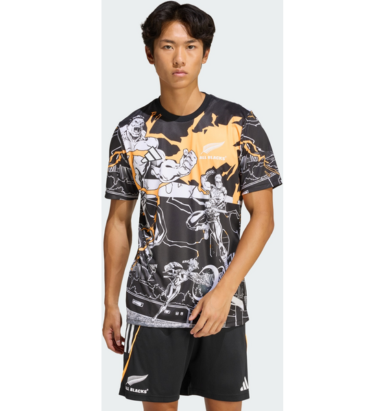 
ADIDAS, 
Adidas All Blacks Marvel Captains Run Tröja, 
Detail 1
