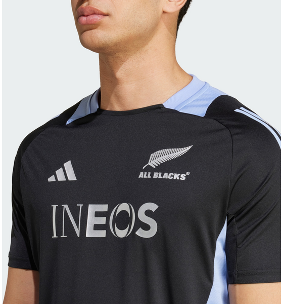 ADIDAS, Adidas All Blacks Rugby Aeroready Short Sleeve T-shirt