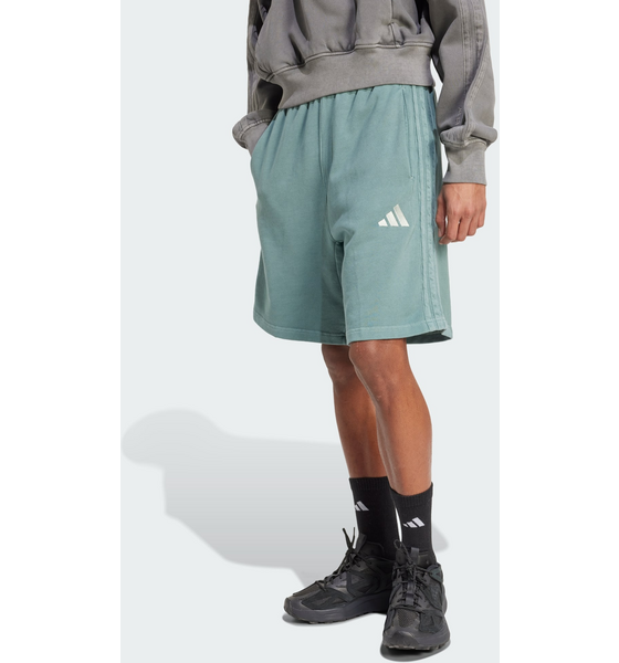 947586102101 ADIDAS Adidas All Szn French Terry Washed 8 Inch Shorts  Model01 Detail