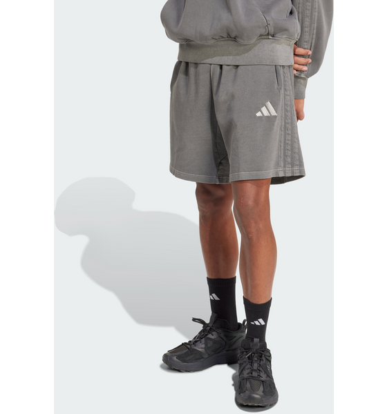 947586101101 ADIDAS Adidas All Szn French Terry Washed 8 Inch Shorts  Model01 Detail